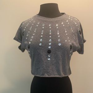 Never Worn Body Central Midriff Shirt